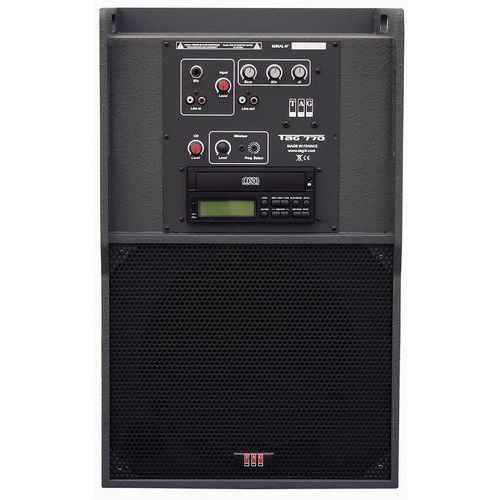 Vonyx st010 - système haut-parleur amplifié + micro sans fil, 30 watts rms,  entrée et sortie