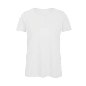 Tee-shirt femme coton bio (blanc) référence: ix217792_0