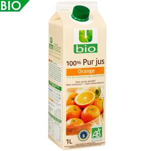 U BIO PUR JUS D'ORANGE  1 L_0