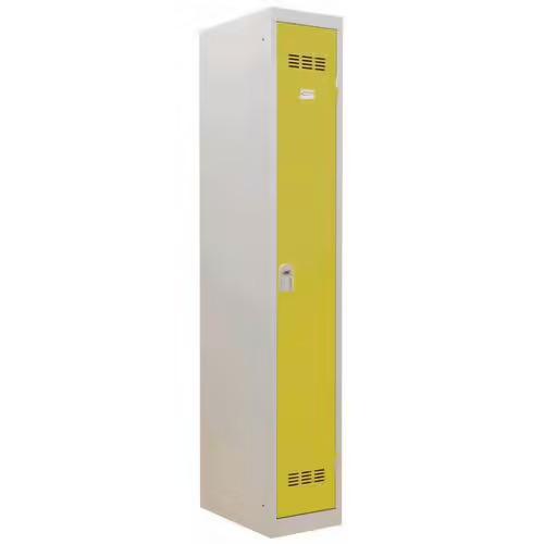 Vestiaire industrie propre 1 serrure gris clair vert_0