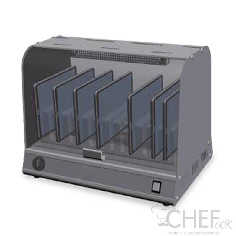 Vision UVC TH - Stérilisateur UV horizontal Chefook avec support de tablette en acier massif_0
