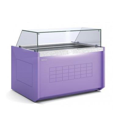 Vitrine réfrigérée avec fond réglable en hauteur , idéal pour les traiteurs, chr, boulangeries, pâtisseries et chocolateries - cver-10-tf docriluc_0