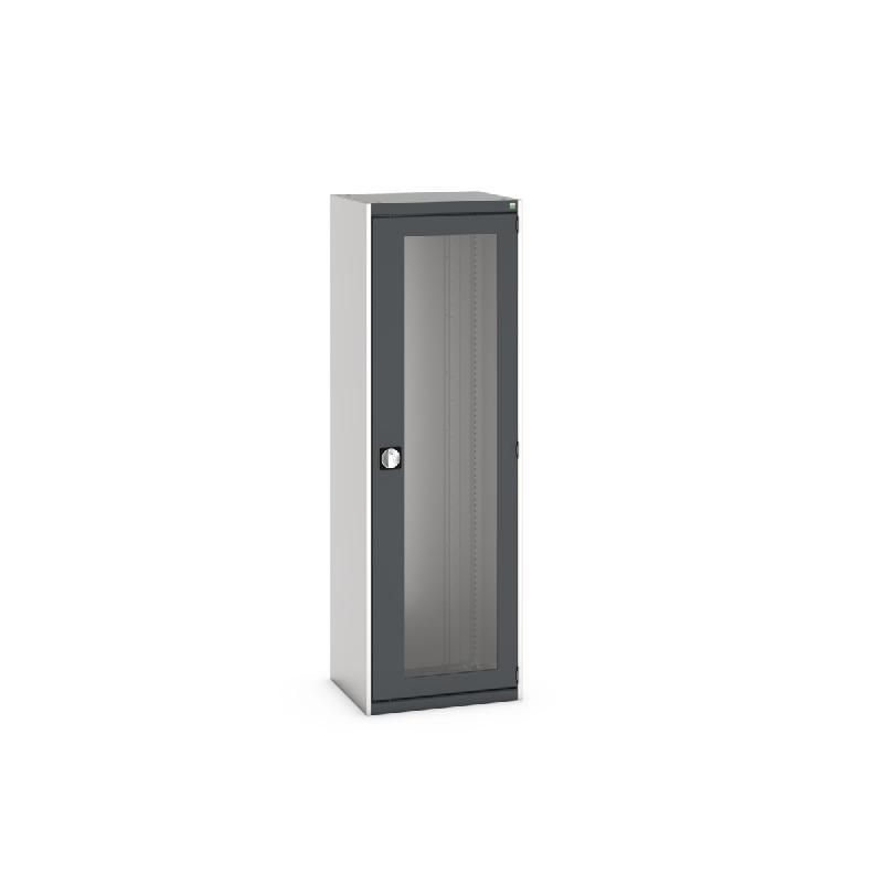 Armoire d'atelier Cubio - SMLFS-6520 - Portes transparentes - 650x525x2000 mm_0