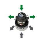 Aspirateur pompier à eau 1200 W - EUROSTEAM - Cuve 60L - Détection électronique du niveau d'eau - Pompe immergée_0