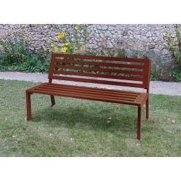 Banc public métallique Silaos en acier - 1800 mm - Réf 8209081_0