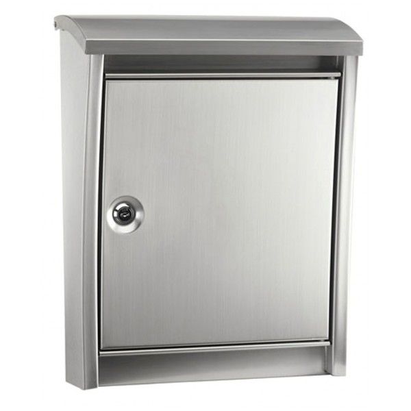 Boîte aux lettres individuelle Urban inoxydable - Arregui - Norme EN-13724 - Bouche 270 x 35 mm - Taille L (capacité magazines)_0