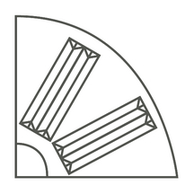 Bordure d'îlot directionnel i2 1/4 rond_0