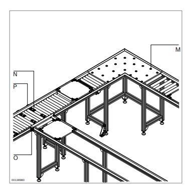 Butée d'arrêt pour palette porte-pièces - Aluminium anodisé - Fixation pour profilés EcoFlow ou étayage avec rainure de 10 mm_0