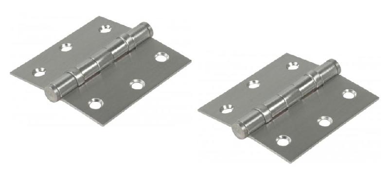 Charnière robuste 76x64mm avec 2 roulements à billes en acier inoxydable - 1 paire - 2pcs_0