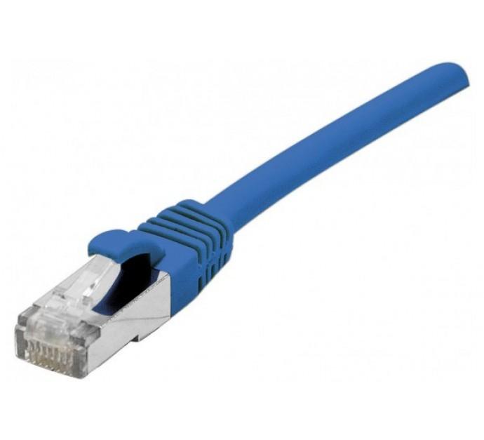 Cordon RJ45 Catégorie 5e F/UTP Snagless Bleu - 10 m - Cuivre - Blindage Feuille Aluminium - 973076_0