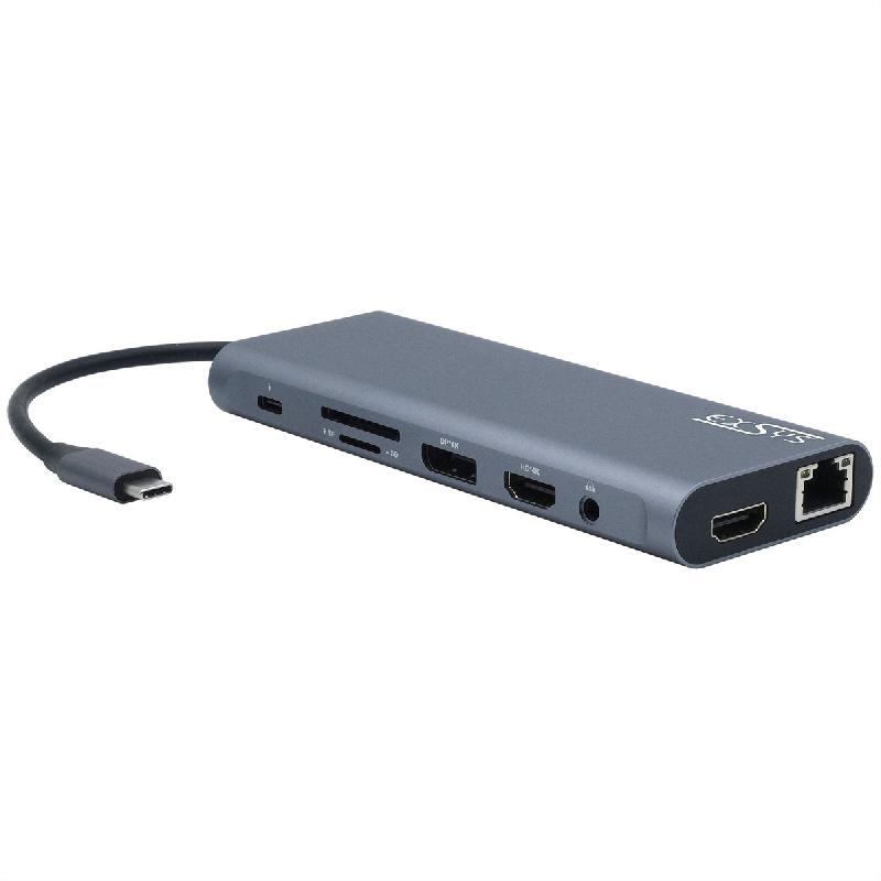 EXSYS EX-1226HM Station d'accueil 14 en 1 USB 3.2 Gen 2x1_0