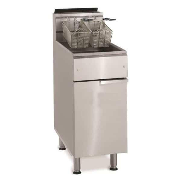 Friteuse gaz tubulaire - capacité 41 litres - gaz naturel - Réf IFS-75-1-39 - 70-80 kg/h - inox robuste_0