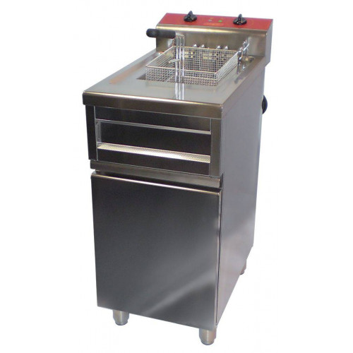 FRITEUSE PROFESSIONNELLE SUR COFFRE AVEC VIDANGE - 9L