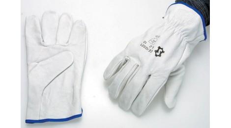 Gant maîtrise pleine fleur de bovin - Taille 10 - Sensibilité accrue - Normes EN 420 et EN 388_0