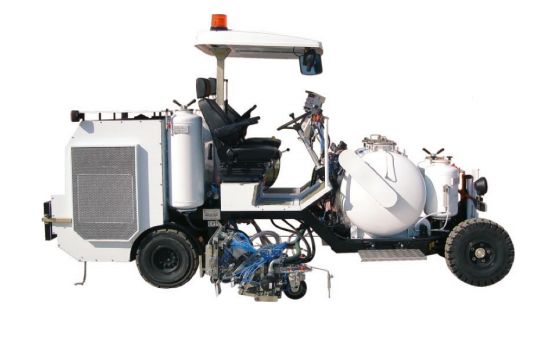 Kontur 650 ХПЭ - Machine de marquage routier - Stim - 2200/3500 kg avec chargement - marquage épais à deux composants_0