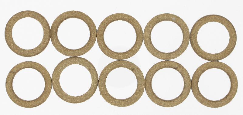 Lot de 10 joints plats en cuir COMAP - 12/17 mm - Résistant au gel_0