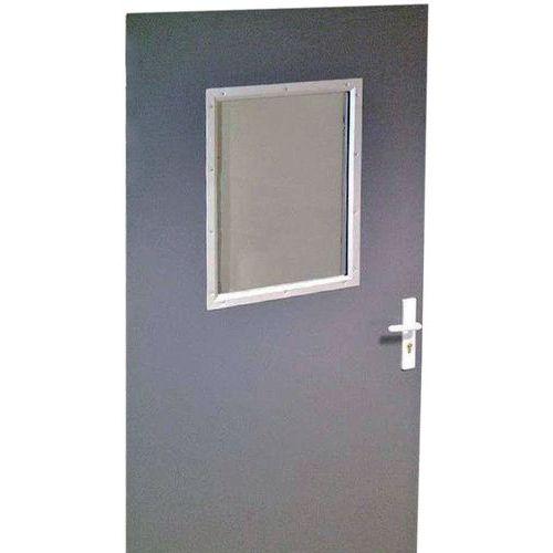 PORTE SIMPLE BATTANTE VITREE 2500X1000- COLO RIS ANTHRACITE