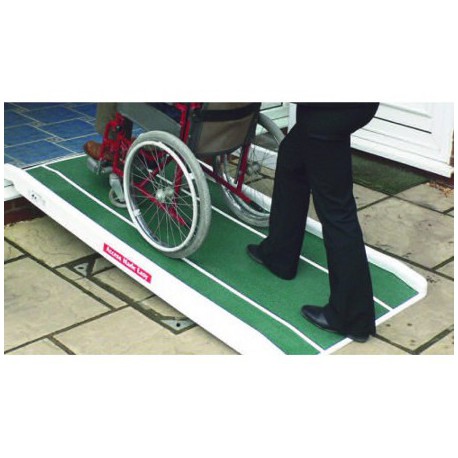 Rampe standard 122 cm en plastique et fibre de verre - Référence AK 25052 - Antidérapante et légère_0