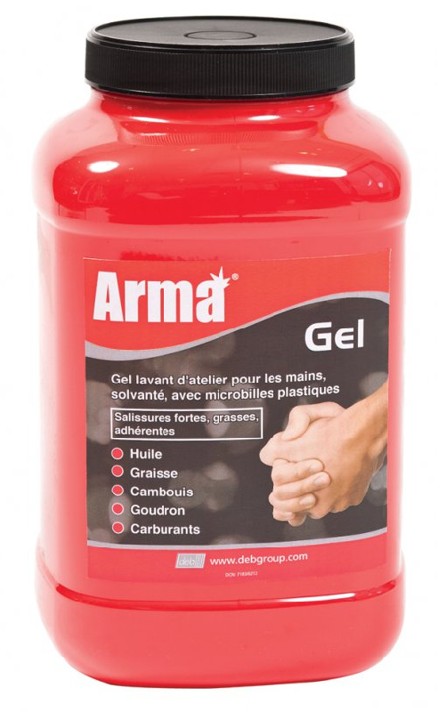 TOPCAR - Gel lavant d'atelier pour les mains - Parfum orange - Bidon de 4,5L - GEL445_0