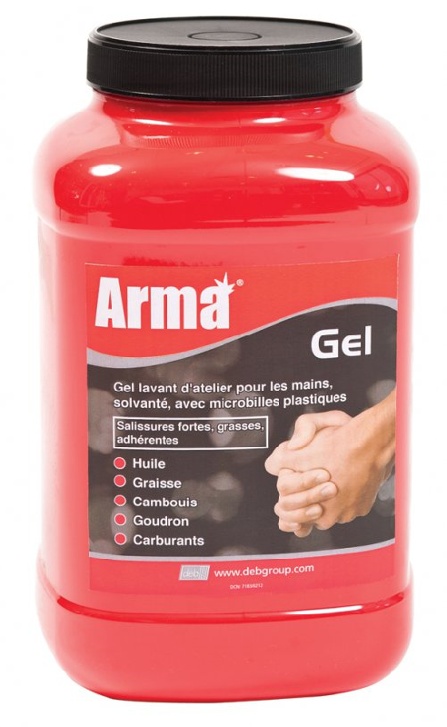 TOPCAR - GEL LAVANT D'ATELIER POUR LES MAINS EN BIDON DE 4,5LITRES - GEL445_0