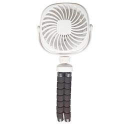Ventilateur Portable USB Octopus Noir 2200mAh Réglable 360° Silencieux Multifonctions Blanc YONIS - blanc 3615616795508_0