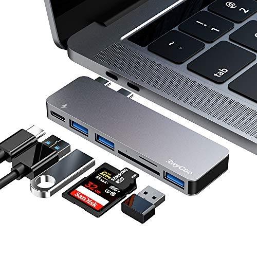 Adaptateur USB C Hub pour MacBook Pro/MacBook Air 2020 2019 2018 13'' - Ports USB 3.0, Thunderbolt 3, SD/TF, Charge 87W_0