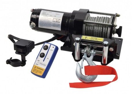 Treuil électrique 4x4 - Autobest - 12V, 1,36T - câble acier 9m_0