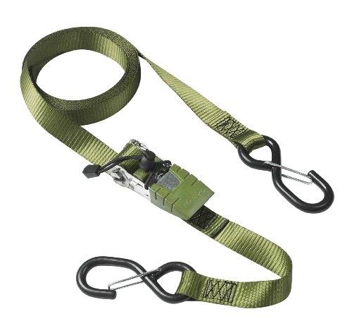 Master Lock 3066EURDATKHAKI - Lot de 2 sangles à cliquet pour moto/voiture - couleur kaki_0