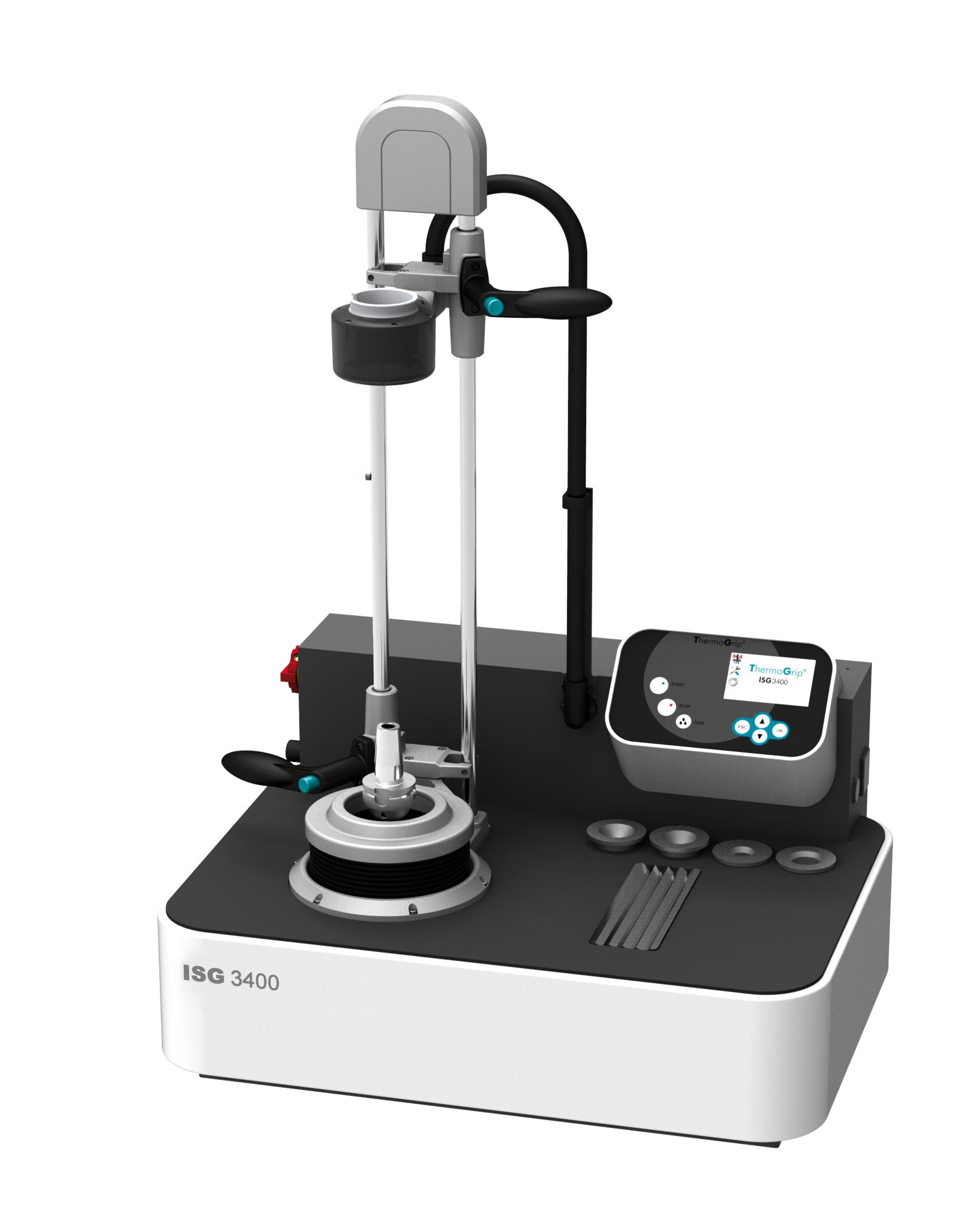 Allrounder séries ISG2400TWK et ISG3400TWK - Banc de frettage Bilz avec réservoir de liquide de 28 litres_0