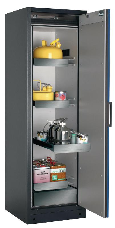 ARMOIRE SÉCURITÉ Q-CLASSIC-90 Q90.195.060.R GRIS/BLEU - MANUTAN COLLECTIVITÉS