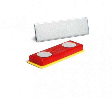 Attache aimantée pour cartes plastiques DURACARD - Fixation robuste et orientation flexible_0