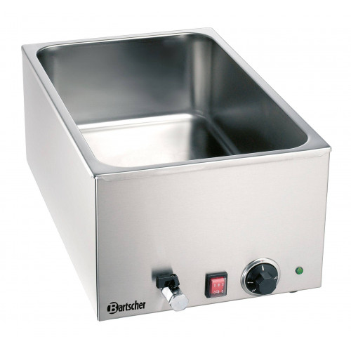 BAIN MARIE PROFESSIONNEL GN 1/1 AVEC VIDANGE BARTSCHER