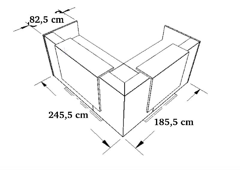 Banque d'accueil d'angle Z2 - Officity - 245, Vert_1