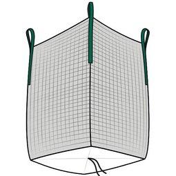 BIG BAG PREMIUM BOIS, 1.000 X 1.000, NOIR