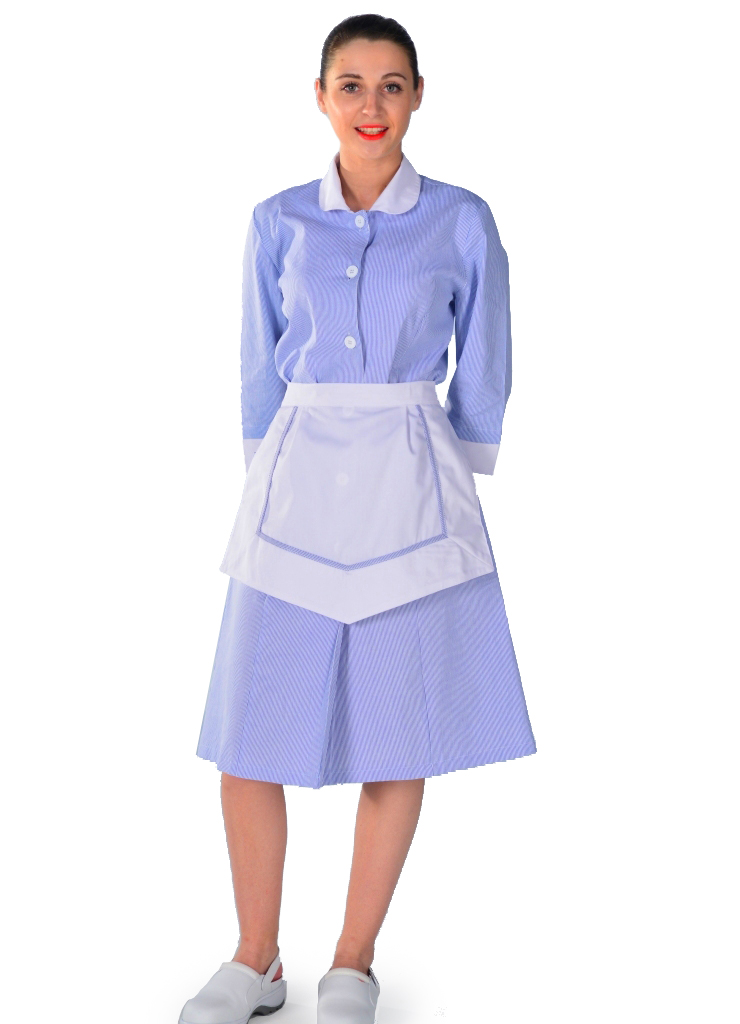 BLOUSE FEMME DE CHAMBRE BLEU CIEL CARLTON