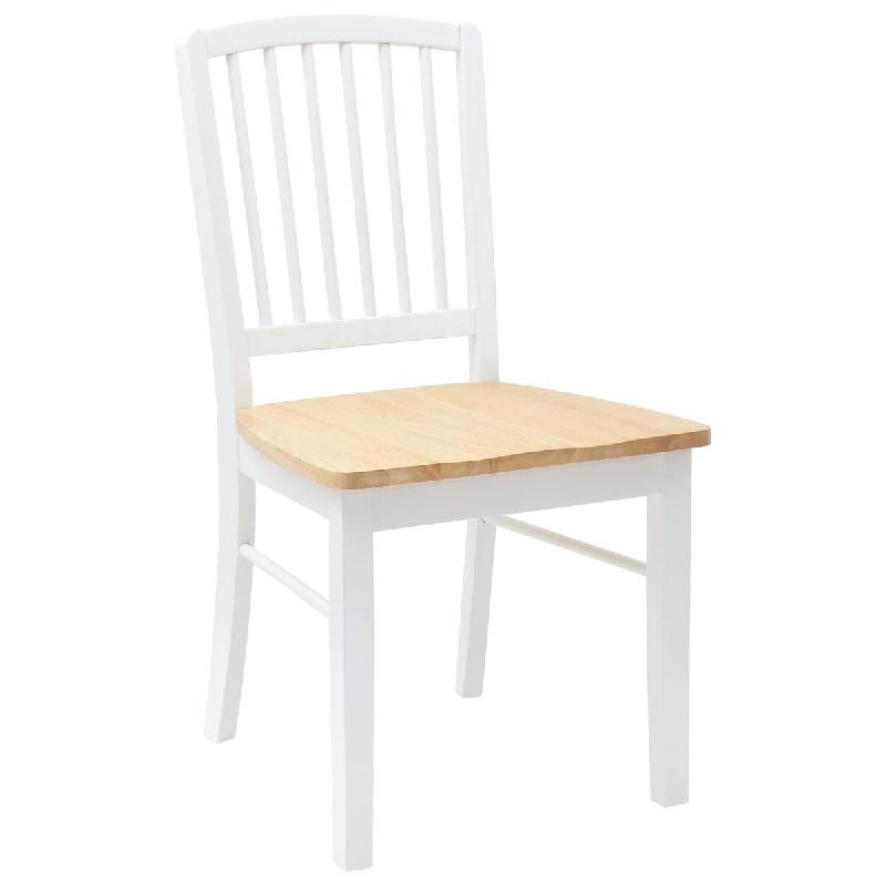 Chaises de salle à manger 2 pcs Blanc 50 x 52,5 x 91 cm Modèle Orion Prime - 8721359374834_0