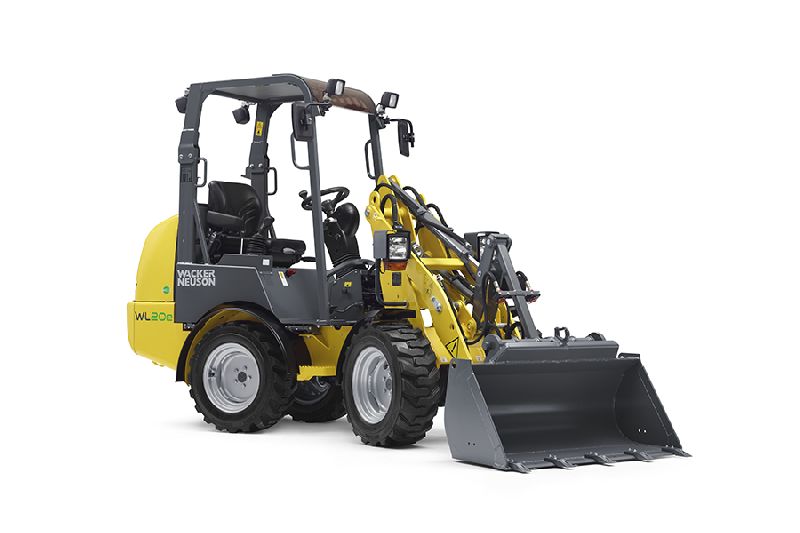 Chargeuse sur pneu électrique Wacker Neuson WL20e - capacité 0,2 m³ - poids 2.380 kg_0