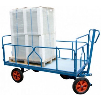 CHARIOT À 1 ESSIEU DIRECTEUR - 1000 KG
