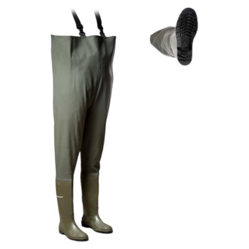 Coverguard - Waders en PVC non-sécurité CHEST NEPTUNO vert sur commande uniquement Vert Taille 41 - 41 vert matière synthétique 8713197339915_0