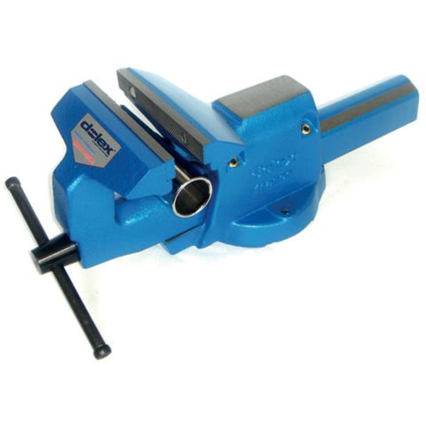 ÉTAU RÉGLABLE FIXE DOLEX ACIER SERRE TUBES-150MM-OUV185MM-87