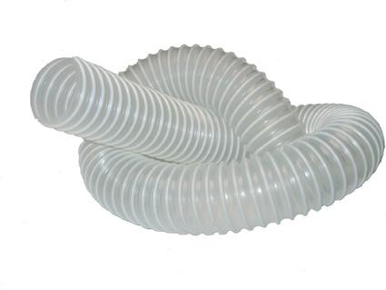 Gaines flexibles en polyuréthane alimentaire - Renforcées PVC rigide - Ø40 à 200 mm - Température -20°C à +80°C_0