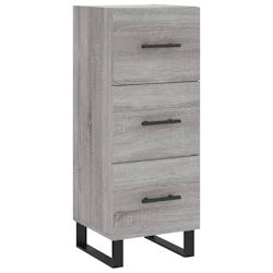 Helloshop26 - Buffet bahut commode armoire meuble de rangement organisateur cuisine salle de séjour salon sonoma 34,5 x 34 x 90 cm 02_0036330 - 30002_0