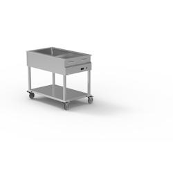 ITALCONCEPT Chariot bain marie (Chariot bain marie à eau capac...) - 3667335123810_0