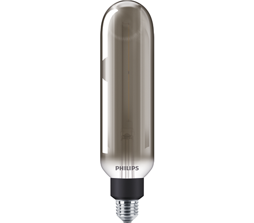 Led Giant 25W E27 T65 4000K Smoky D - Philips - Ampoule à LED avec culot E27 et lumière blanc brillant_0