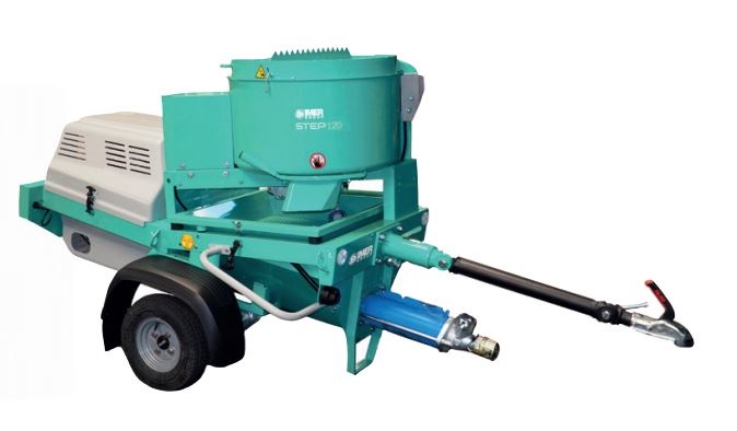 Pompe à vis multi-usage pour projeter et pomper, débit 4/20 l/min - 120 GR-M_0