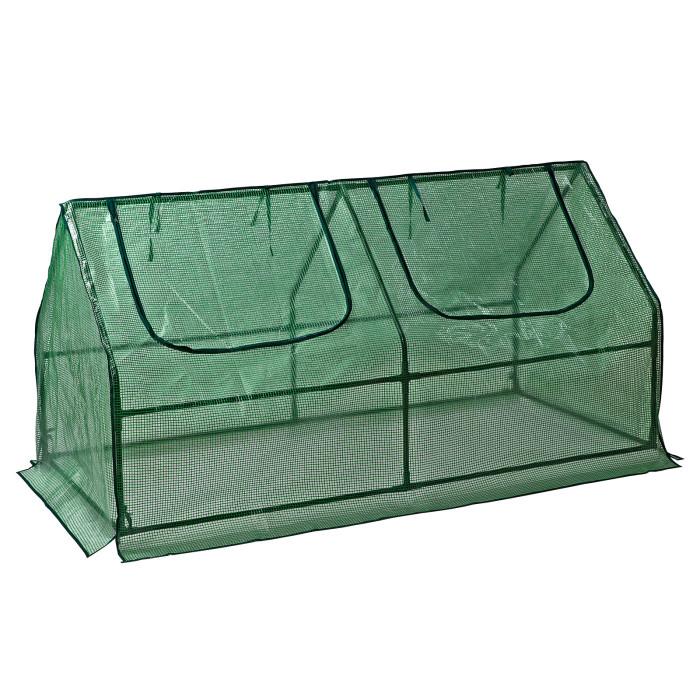 Mini-serre de jardin 'delft' - 180 x 90 x 90 cm_0