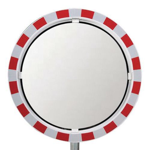 MIROIR DE SÉCURITÉ ANTIBUÉE DIAMÈTRE 800MM VISION 180° - SJC