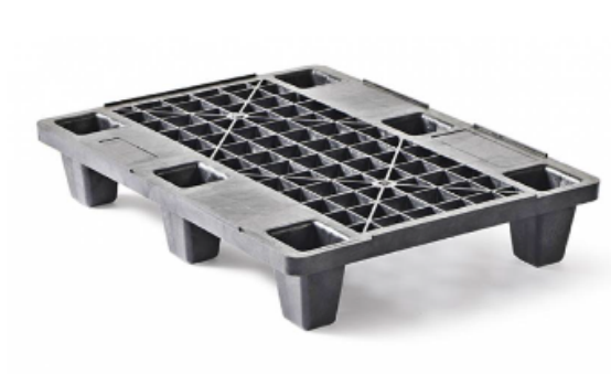 Palette plastique medium - PlanetPal Mix 60A80 MR6FR - Ref PA-ME-0095 - 600x800 mm, ajourée avec rebords_0