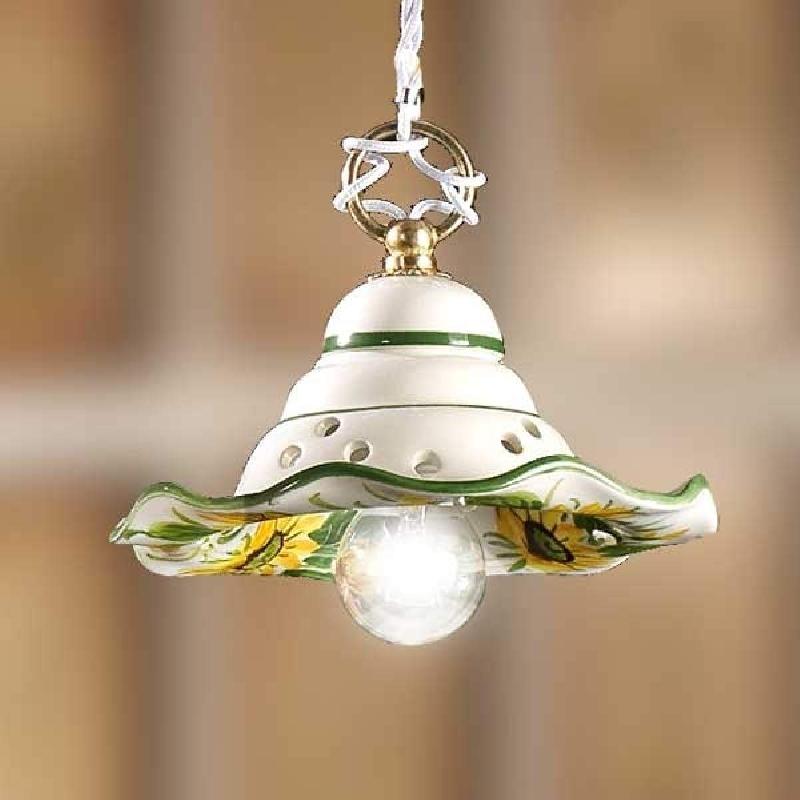 CERAMICHE PETITE SUSPENSION GIRASOLA AVEC UN CHARME CAMPAGNA