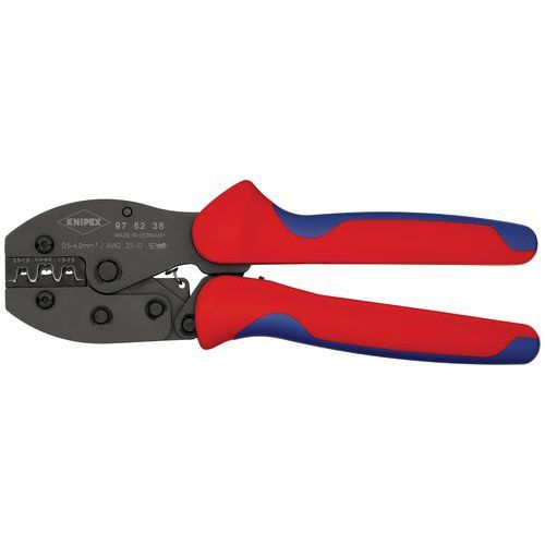 PINCE À SERTIR PRECIFORCE® - POUR COSSES À FÛT OUVERT 05 - 60MM² - KNIPEX